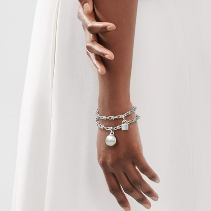 [Ornora Jewelry]HARDWEAR SMALL WRAP SILVER BRACELET