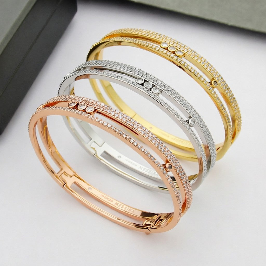 [OrnoraJewelry]Move Romane pavé bangle
