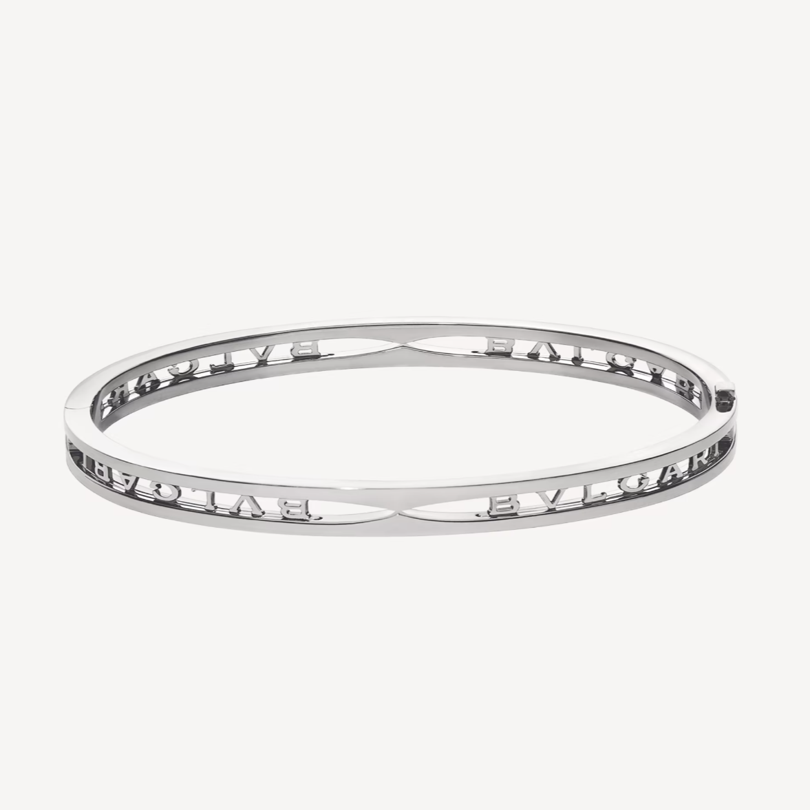 [OrnoraJewelry]ZERO 1 SPIRAL LOGO SILVER BRACELET