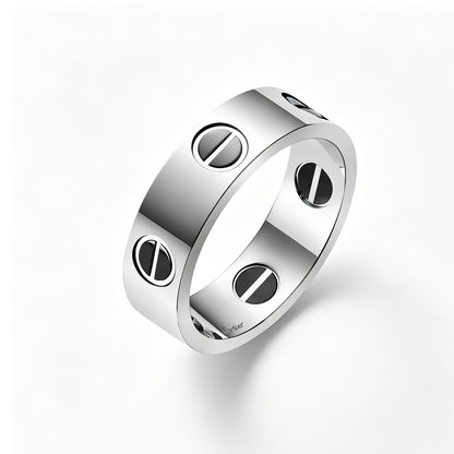 [OrnoraJewelry]LOVE RING 5.5MM NO DIAMONDS  CERAMIC