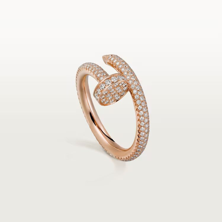 [OrnoraJewelry]JUSTE RING 2.6MM FULL DIAMOND
