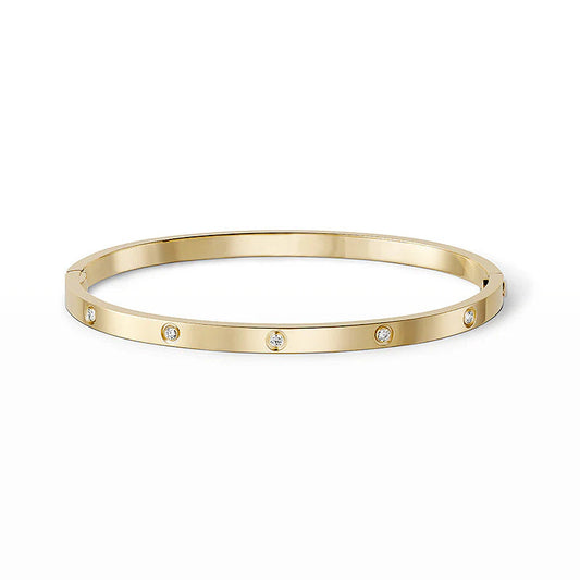 [OrnoraJewelry]LOVE BRACELET 3.65MM 10 DIAMONDS