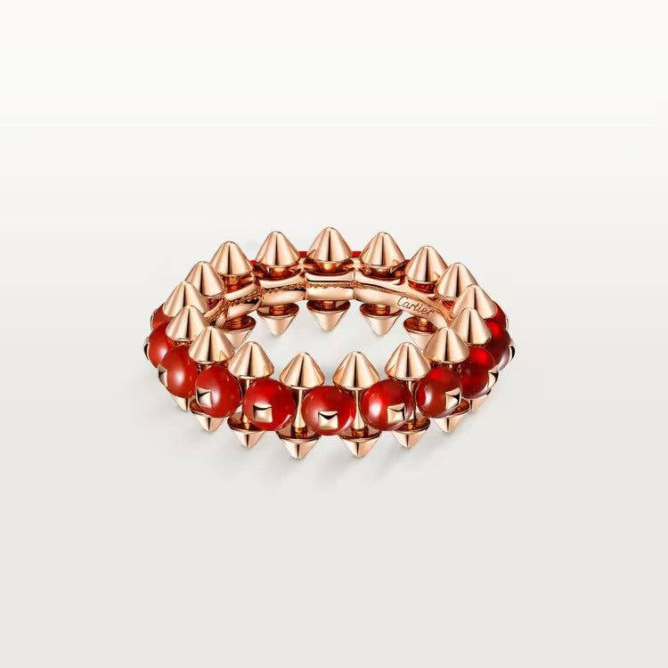 [OrnoraJewelry]CLASH 7.9MM AGATE CHALCEDONY RING