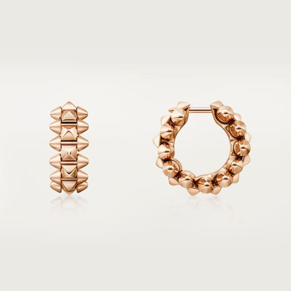 [OrnoraJewelry]CLASH MINI HOOP EARRINGS
