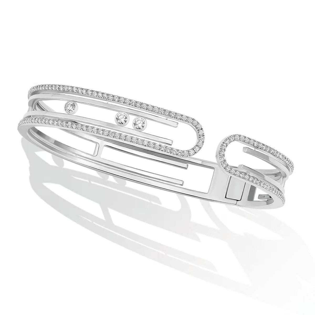 [OrnoraJewelry]MOVE 10TH PAVED DIAMOND BRACELET