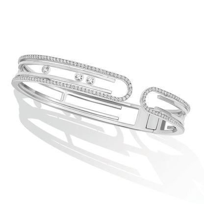 [OrnoraJewelry]MOVE 10TH PAVED DIAMOND BRACELET