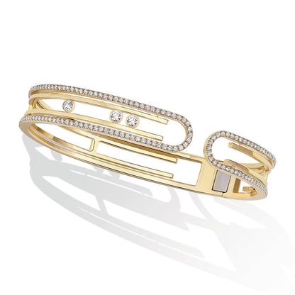 [OrnoraJewelry]MOVE 10TH PAVED DIAMOND BRACELET