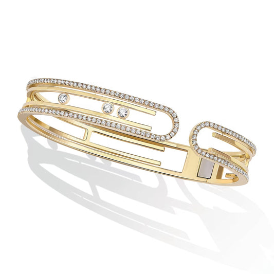 [OrnoraJewelry]MOVE 10TH PAVED DIAMOND BRACELET