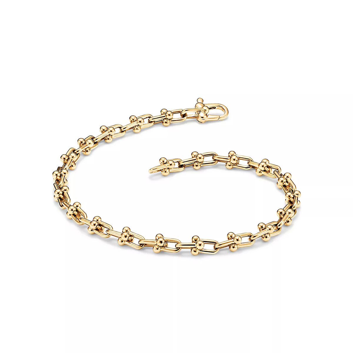 [Ornora Jewelry]HARDWEAR MICRO LINK 44 MOTIF GOLD BRACELET