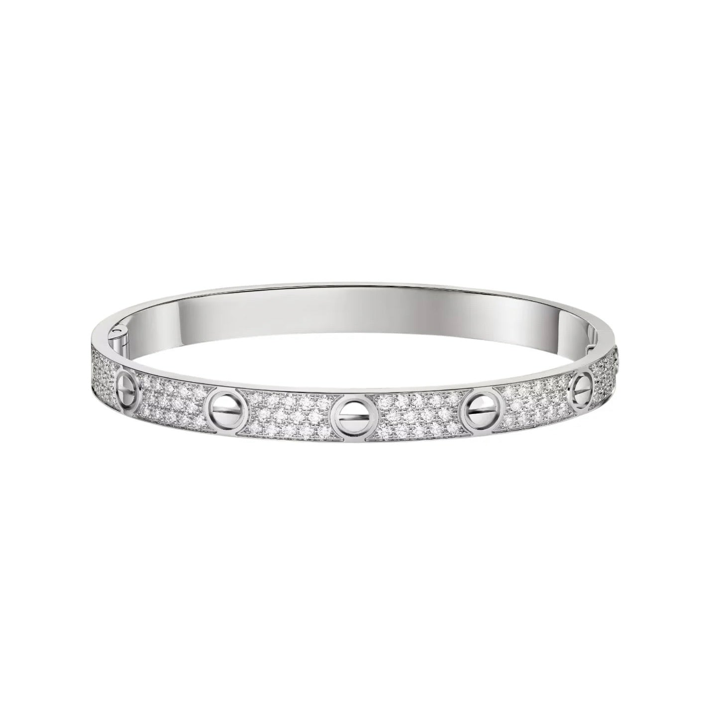 [Ornora Jewelry]LOVE BRACELET 6.1MM DIAMOND-PAVED