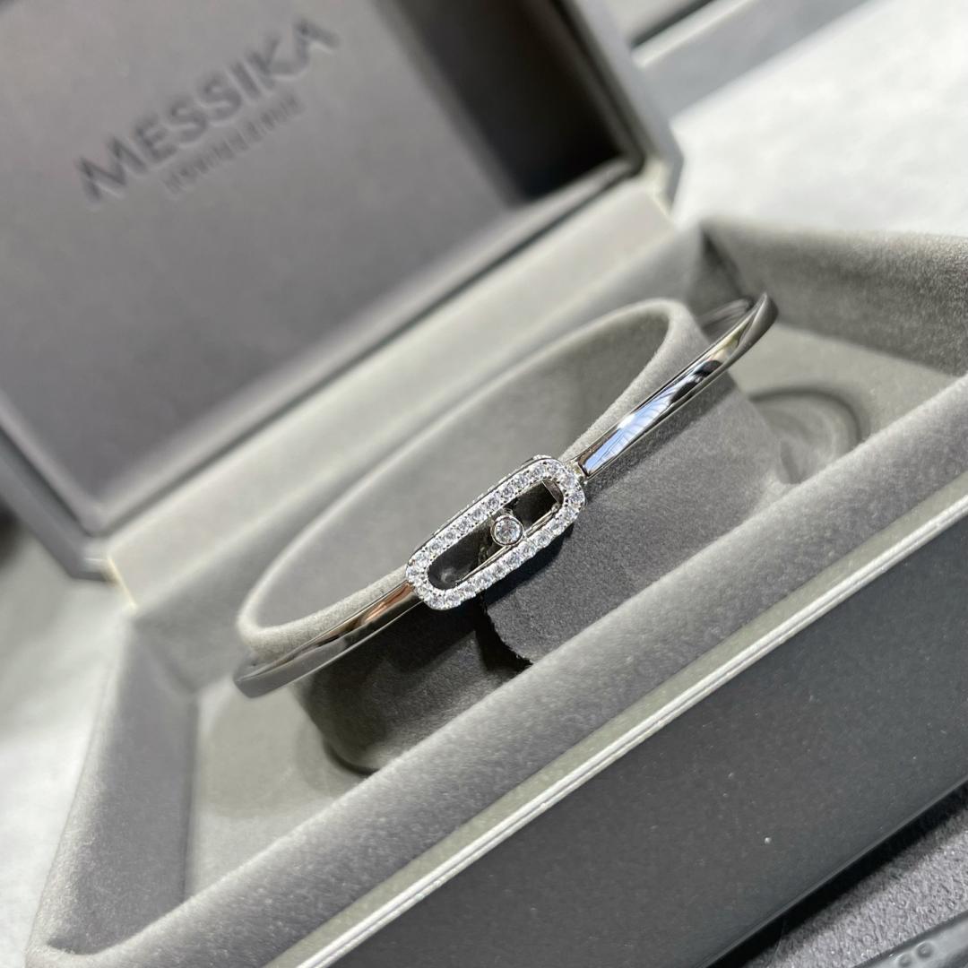 [OrnoraJewelry]Move Uno pavé flex bangle medium