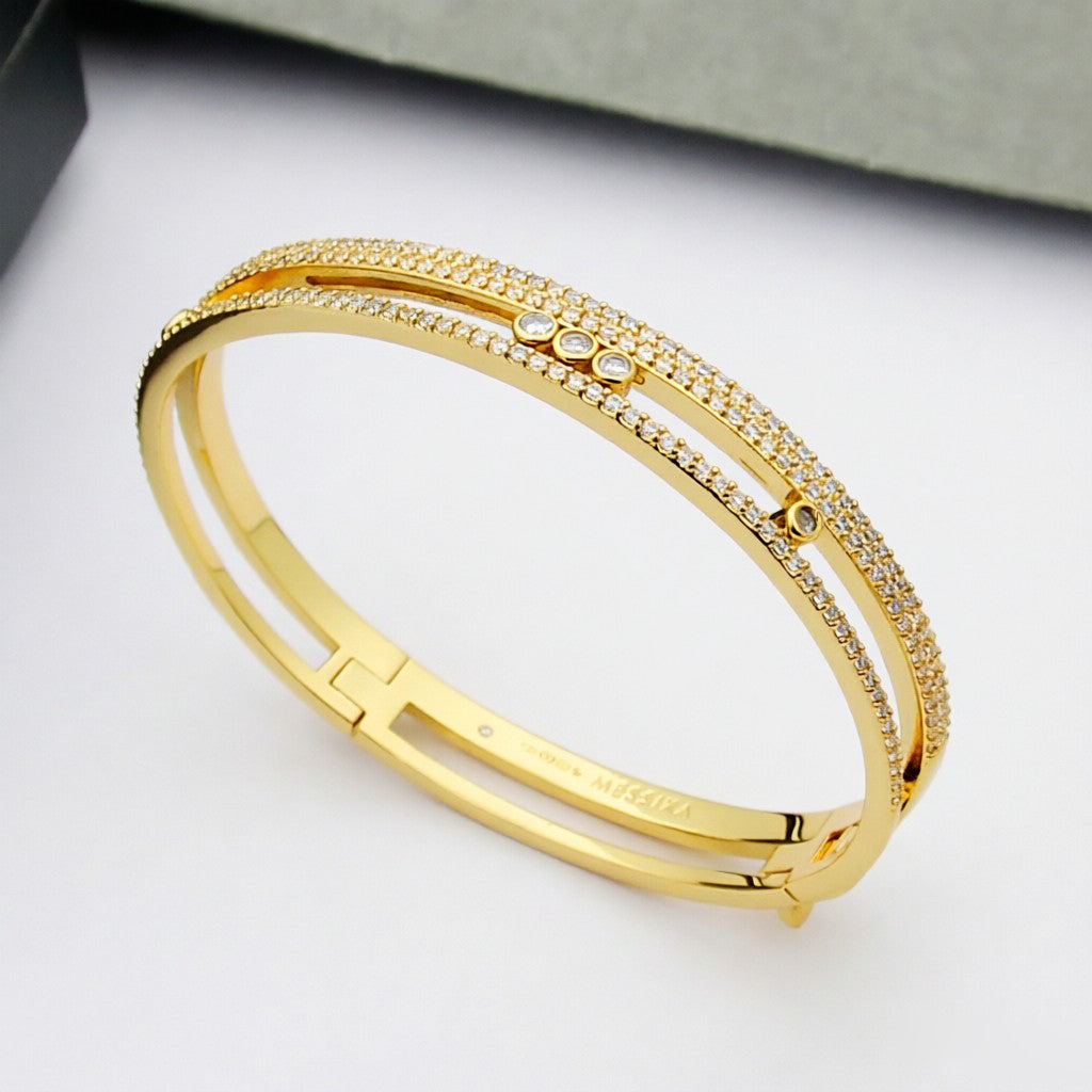 [OrnoraJewelry]Move Romane pavé bangle
