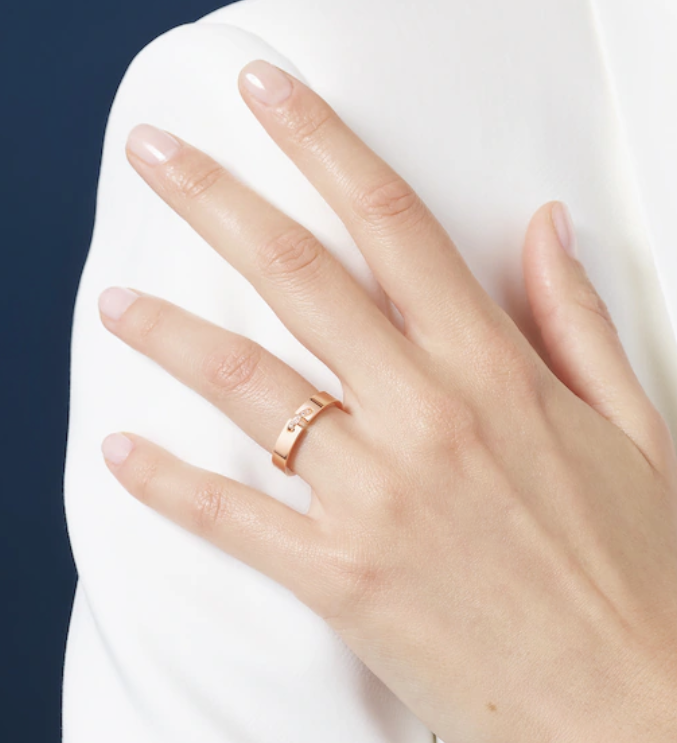 [OrnoraJewelry]ALLIANCE LIENS VIDENCE DIAMOND 4MM RING