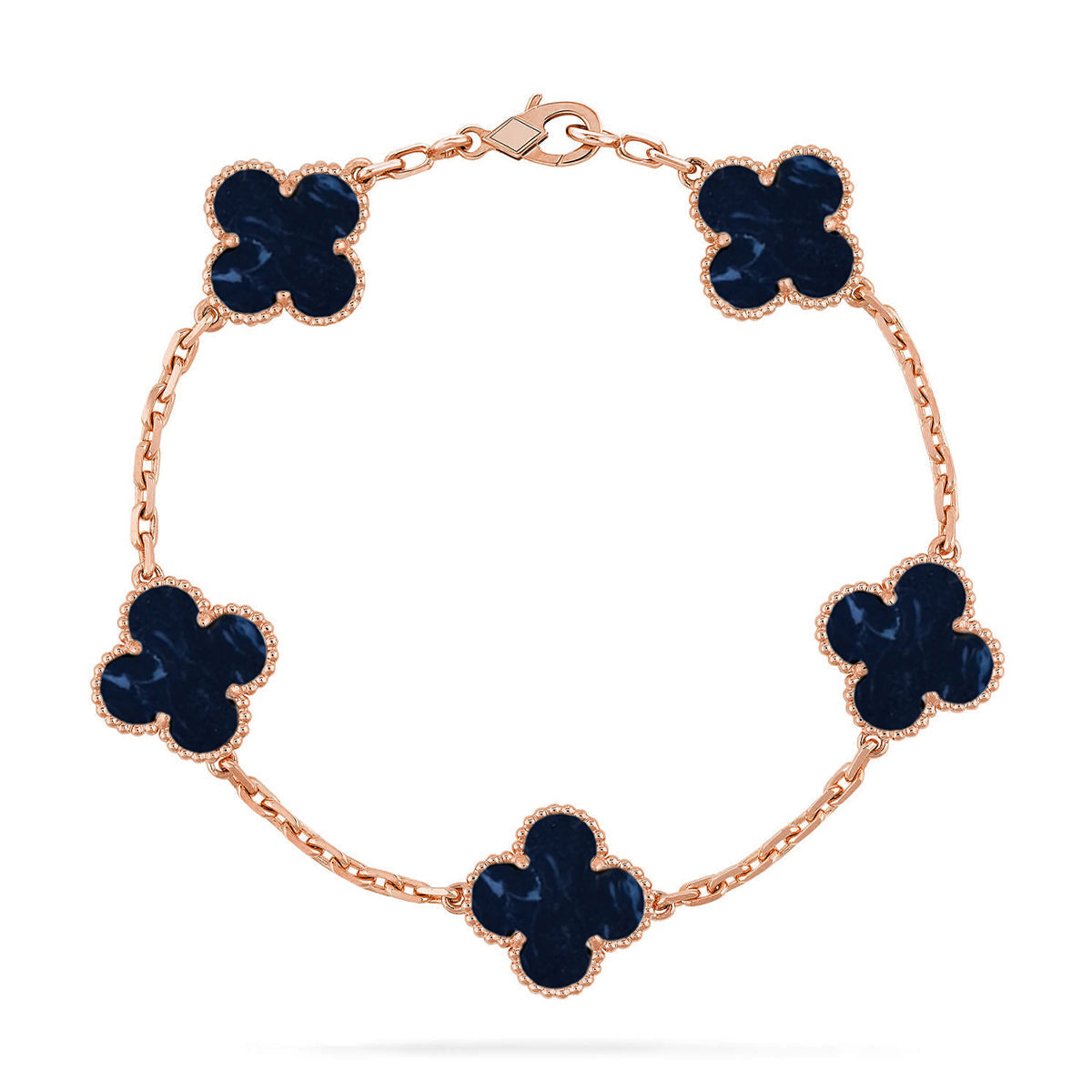 [OrnoraJewelry]CLOVER 5 MOTIF PIETERSITE BRACELET COLLECTION