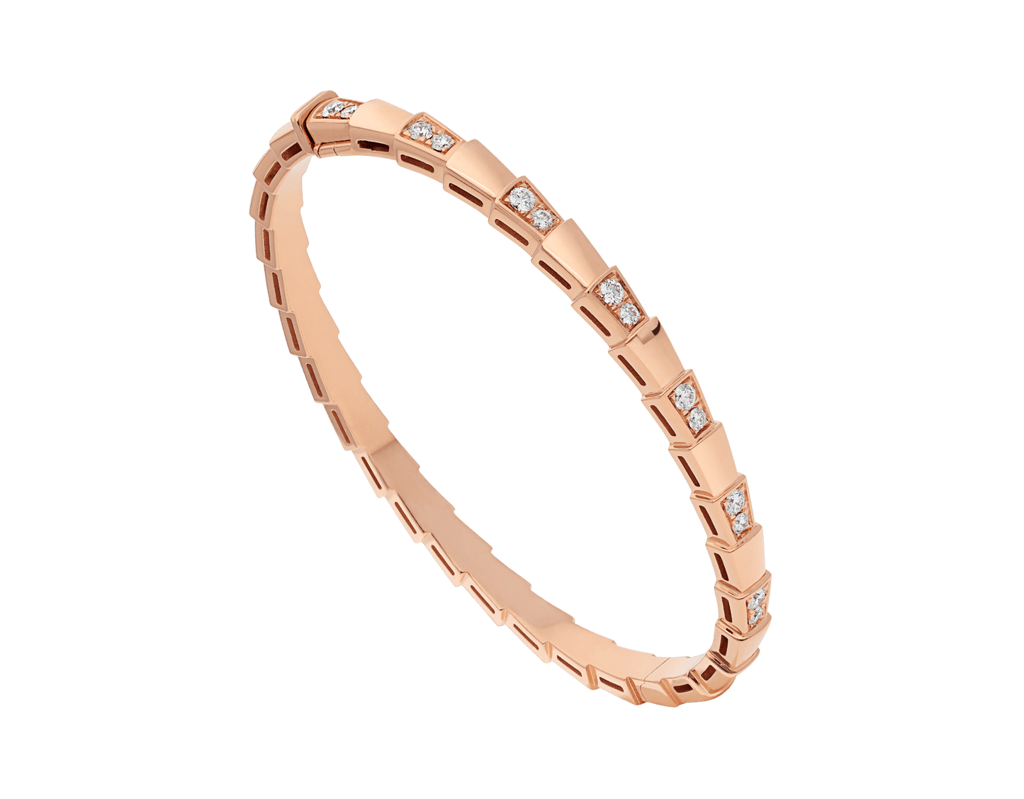 [Ornora Jewelry]SERPENTI SMALL BRACELET PINK GOLD DIAMOND