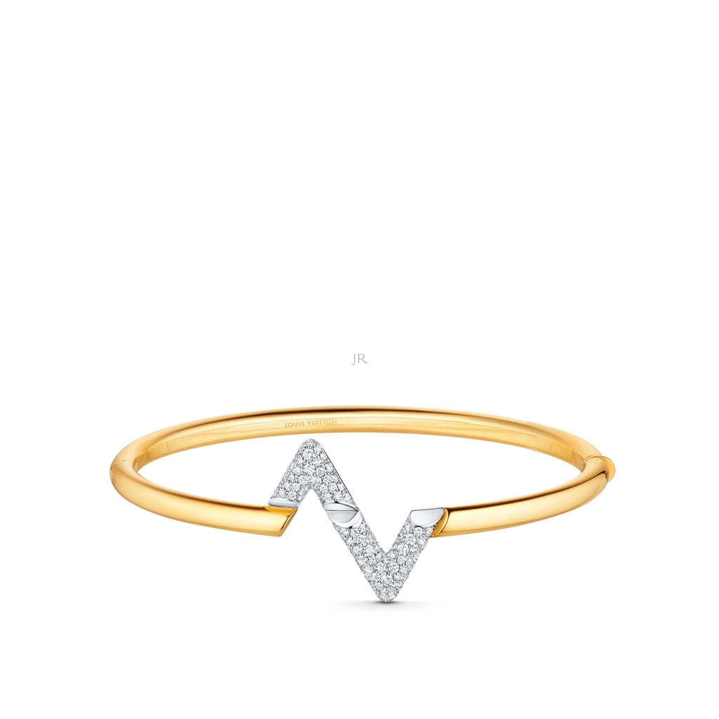[OrnoraJewelry]VOLTE UPSITE DOWN GOLD DIAMOND BRACELET