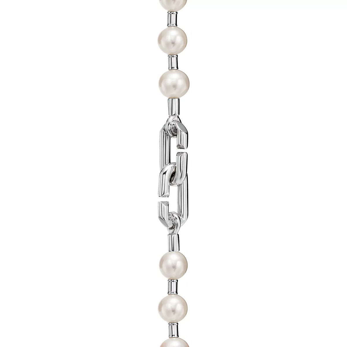 [Ornora Jewelry]PEARL LOCK SILVER BRACELET