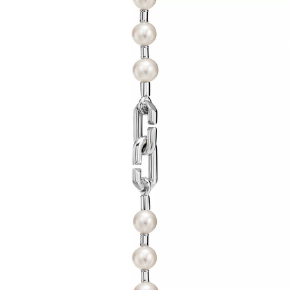 [Ornora Jewelry]PEARL LOCK SILVER BRACELET