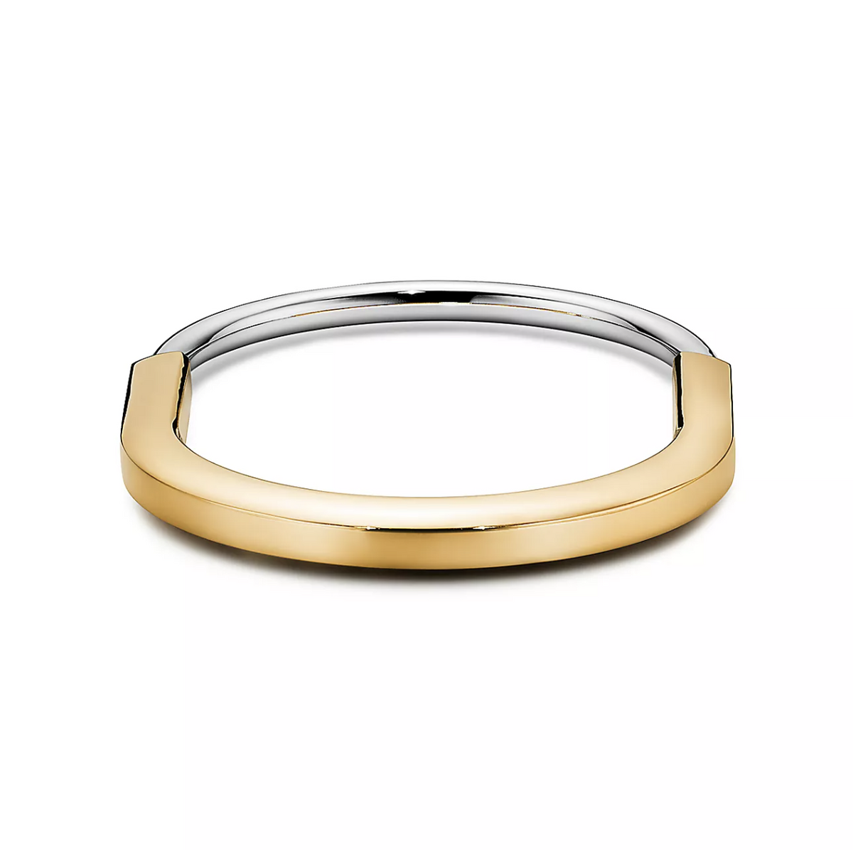 [Ornora Jewelry]LOCK BRACELET YELLOW AND WHITE GOLD