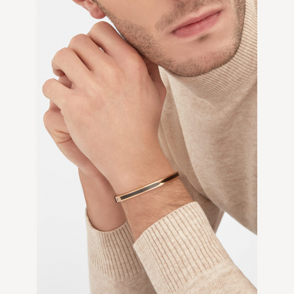 [OrnoraJewelry]ZERO 1 PINK GOLD WITH BLACK CERAMIC BRACELET