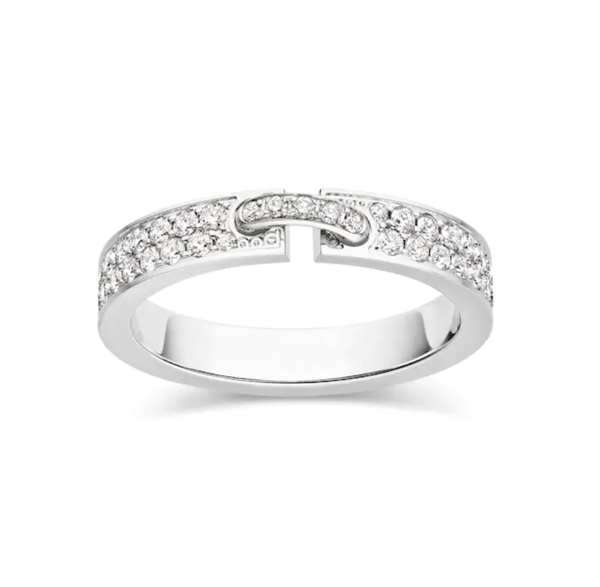 [OrnoraJewelry]ALLIANCE LIENS VIDENCE PAVED DIAMOND 4MM RING