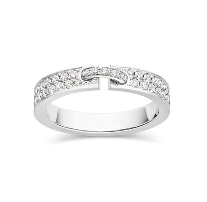 [OrnoraJewelry]ALLIANCE LIENS VIDENCE PAVED DIAMOND 4MM RING