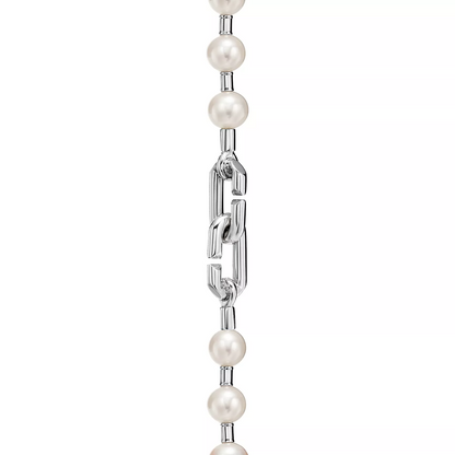 [Ornora Jewelry]PEARL 7-8MM SILVER BRACELET