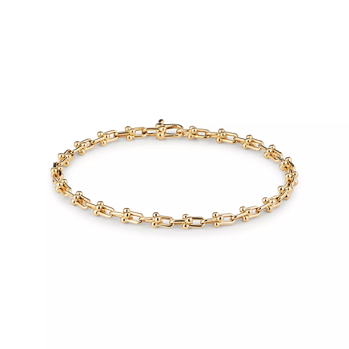[Ornora Jewelry]HARDWEAR MICRO LINK 44 MOTIF GOLD BRACELET