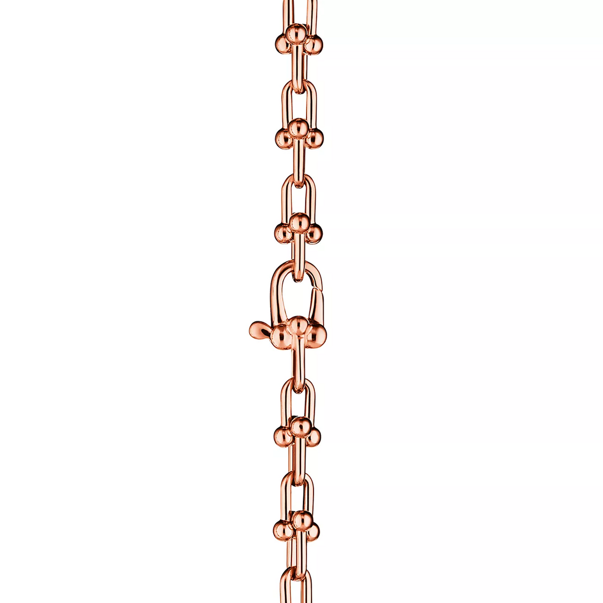 [Ornora Jewelry]HARDWEAR MICRO LINK 44 MOTIF PINK GOLD BRACELET