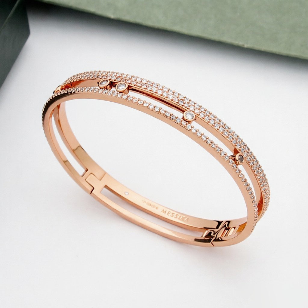 [OrnoraJewelry]Move Romane pavé bangle