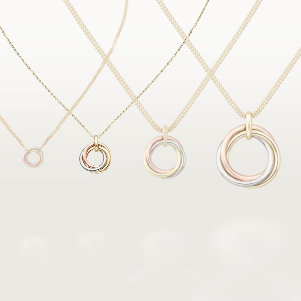 [OrnoraJewelry]TRINITY SMALL NECKLACE