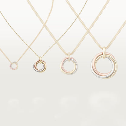 [OrnoraJewelry]TRINITY SMALL NECKLACE
