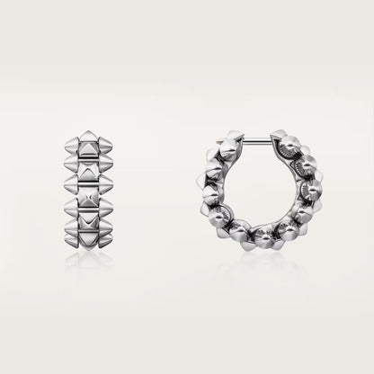 [OrnoraJewelry]CLASH MINI HOOP EARRINGS