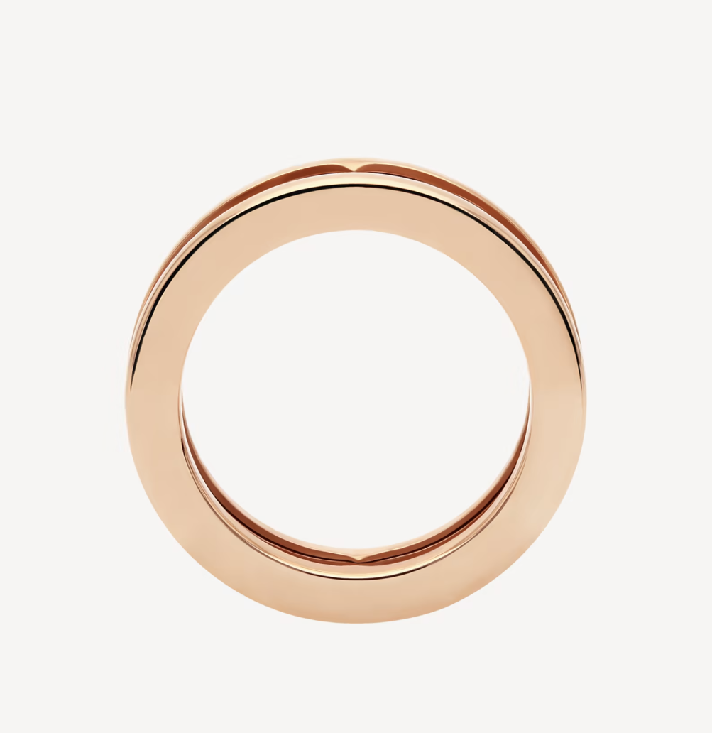 [OrnoraJewelry]ZERO 1 ONE-BAND WITH OPENWORK LOGO SPIRAL RING