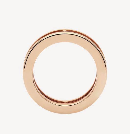 [OrnoraJewelry]ZERO 1 ONE-BAND WITH OPENWORK LOGO SPIRAL RING
