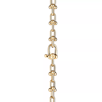 [Ornora Jewelry]HARDWEAR MICRO LINK 44 MOTIF GOLD BRACELET