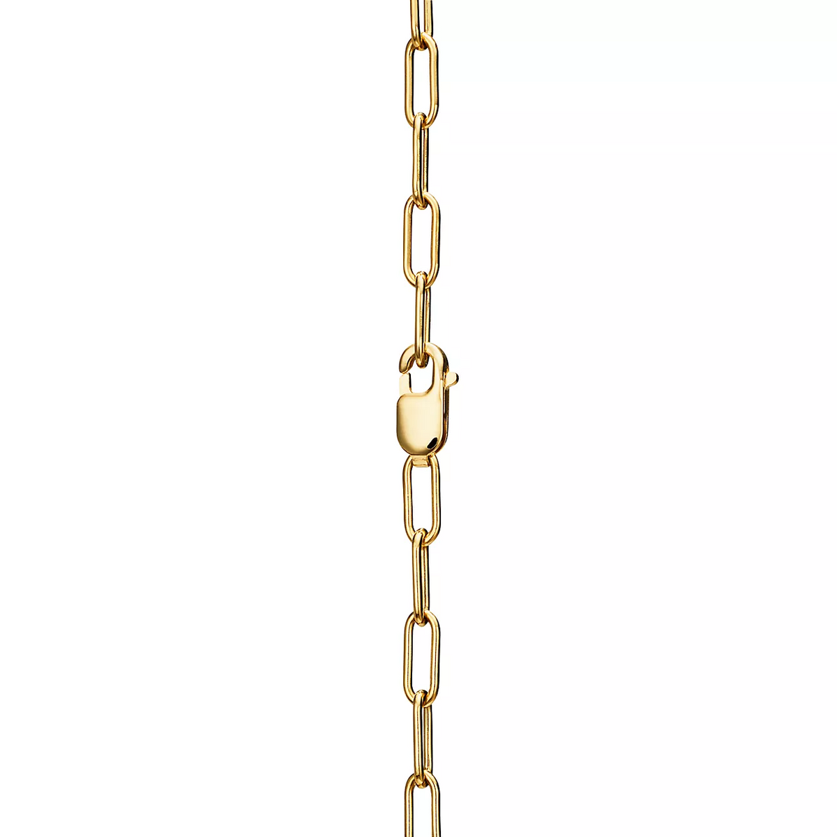 [Ornora Jewelry]LOCK NECKLACE MEDIUM PENDANT GOLD PAVED DIAMONDS