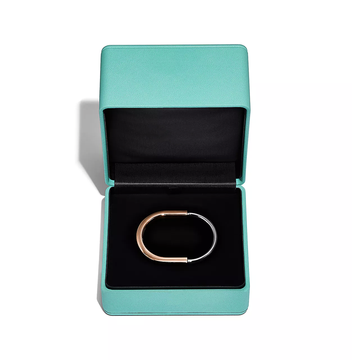 [Ornora Jewelry]LOCK BRACELET ROSE AND WHITE GOLD