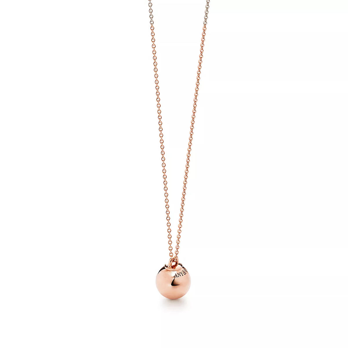 [Ornora Jewelry]BALL PENDANT 12.75MM NECKLACE