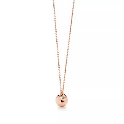 [Ornora Jewelry]BALL PENDANT 12.75MM NECKLACE