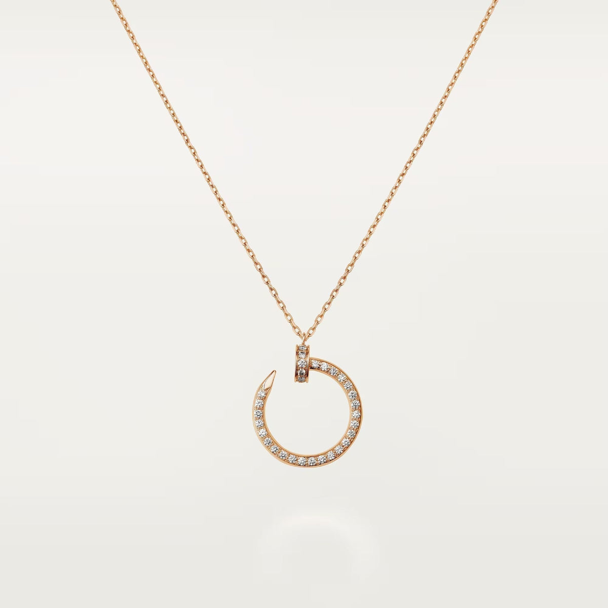 [OrnoraJewelry]JUSTE NECKLACE FULL DIAMOND