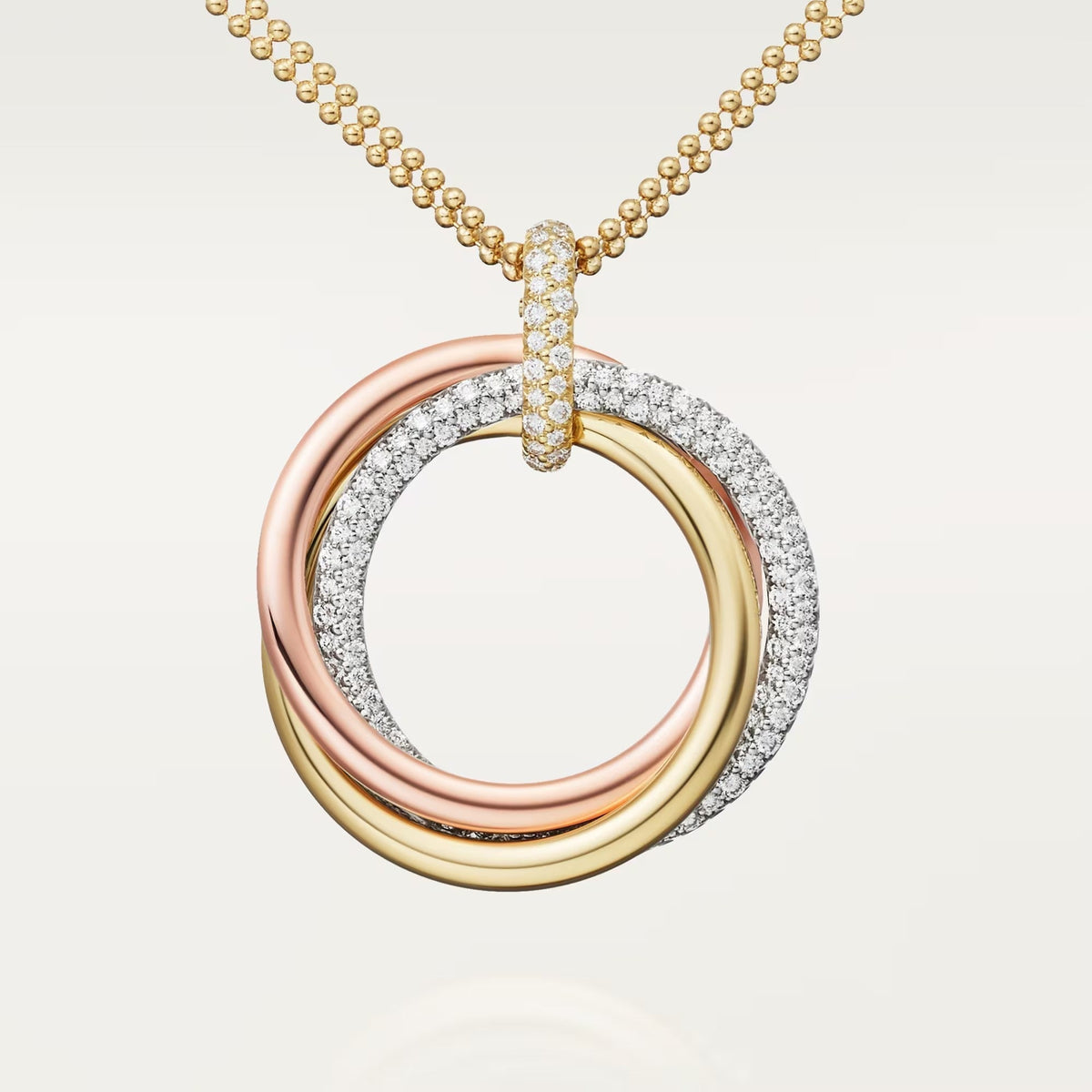 [OrnoraJewelry]TRINITY LARGE NECKLACE