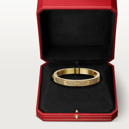 [OrnoraJewelry]LOVE BRACELET 6.1MM DIAMOND-PAVED