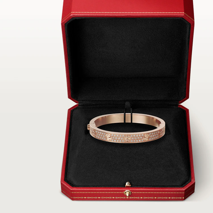 [OrnoraJewelry]LOVE BRACELET 6.1MM DIAMOND-PAVED