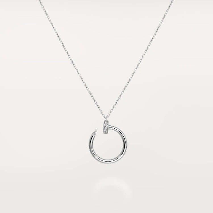 [OrnoraJewelry]JUSTE NECKLACE SILVER