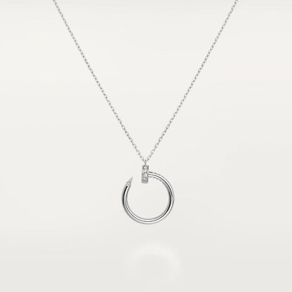 [OrnoraJewelry]JUSTE NECKLACE SILVER