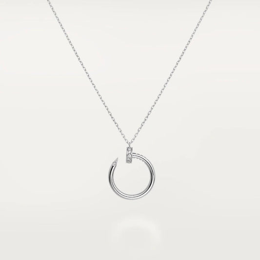 [OrnoraJewelry]JUSTE NECKLACE SILVER