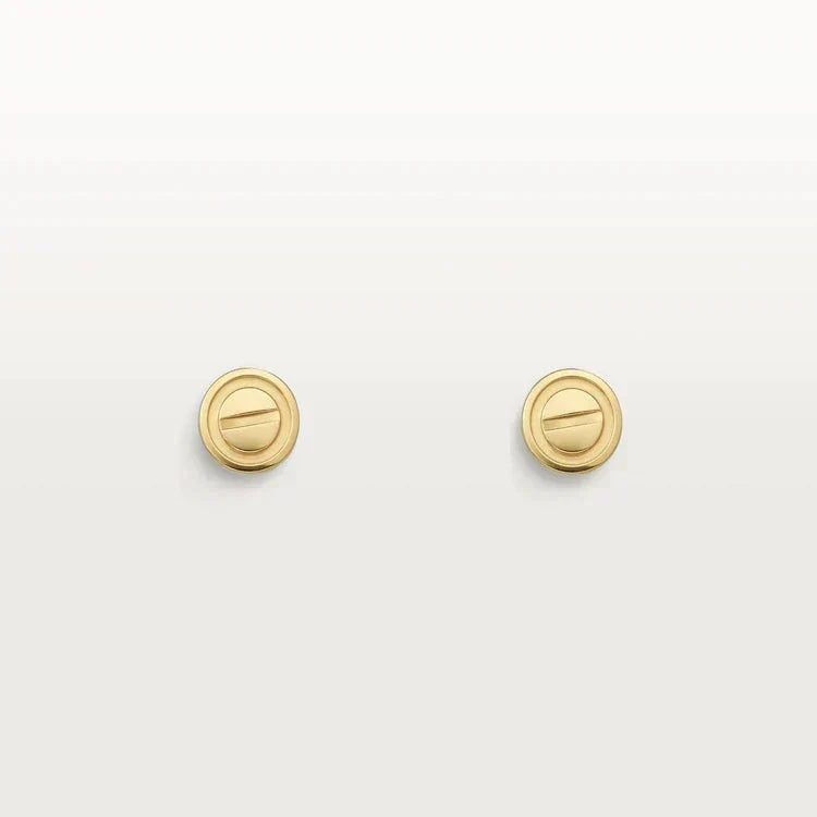 [OrnoraJewelry]LOVE EARRINGS GOLD 10MM