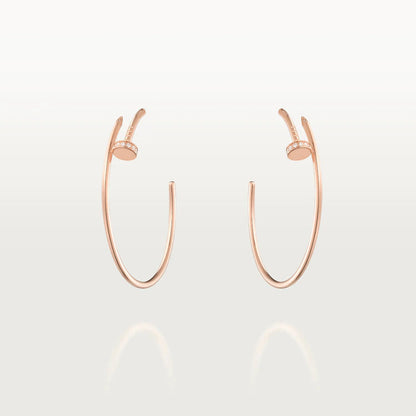 [OrnoraJewelry]JUSTE EARRINGS DIAMONDS 1.8MM