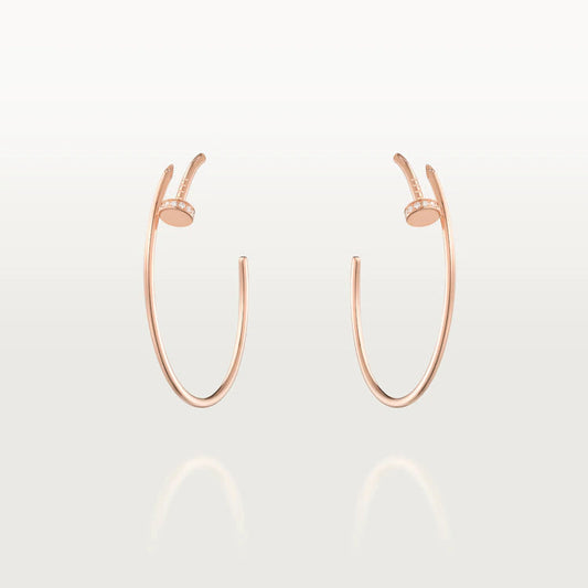 [OrnoraJewelry]JUSTE EARRINGS DIAMONDS 1.8MM